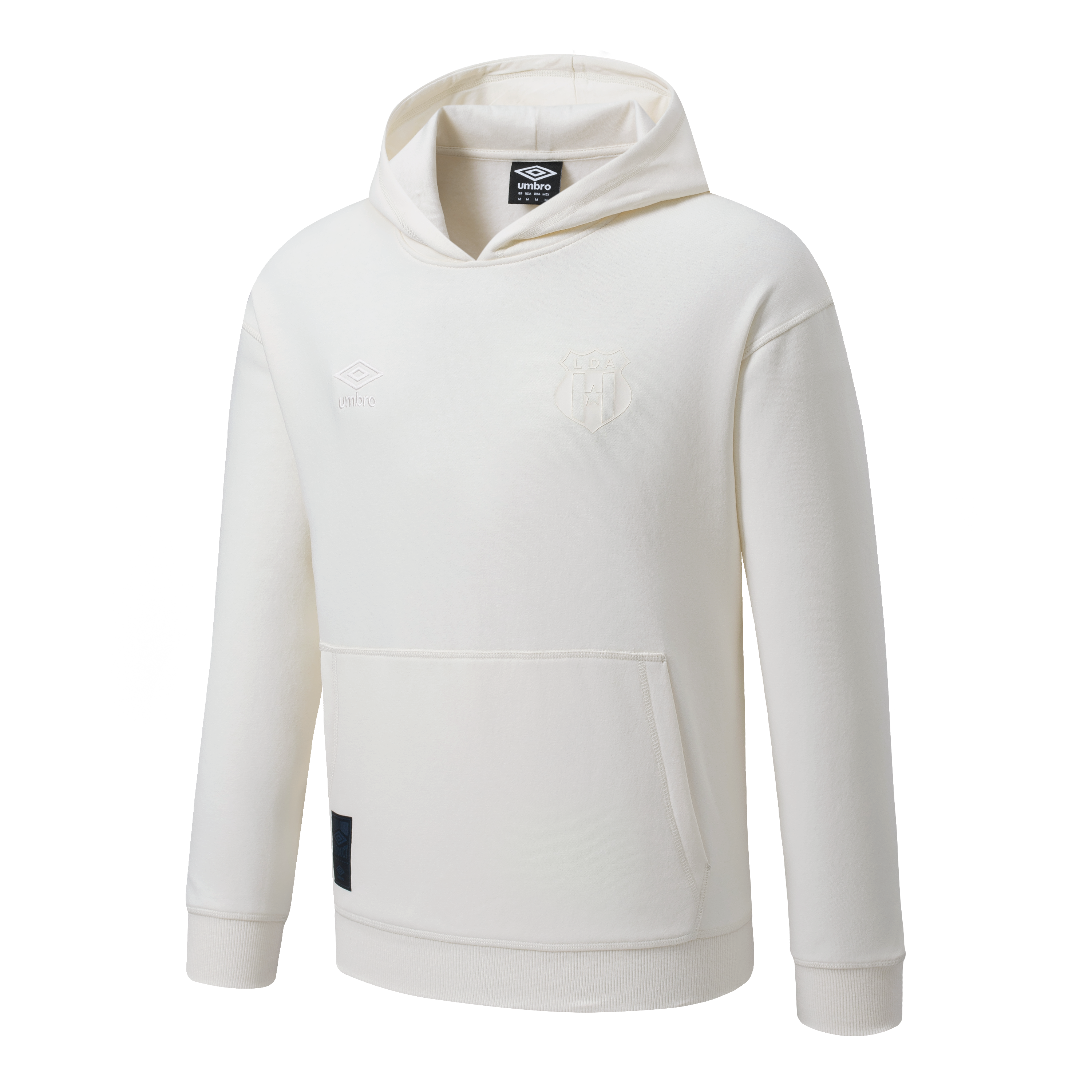 COLECCION CASUAL SUDADERA ESCUDO BLANCA 25