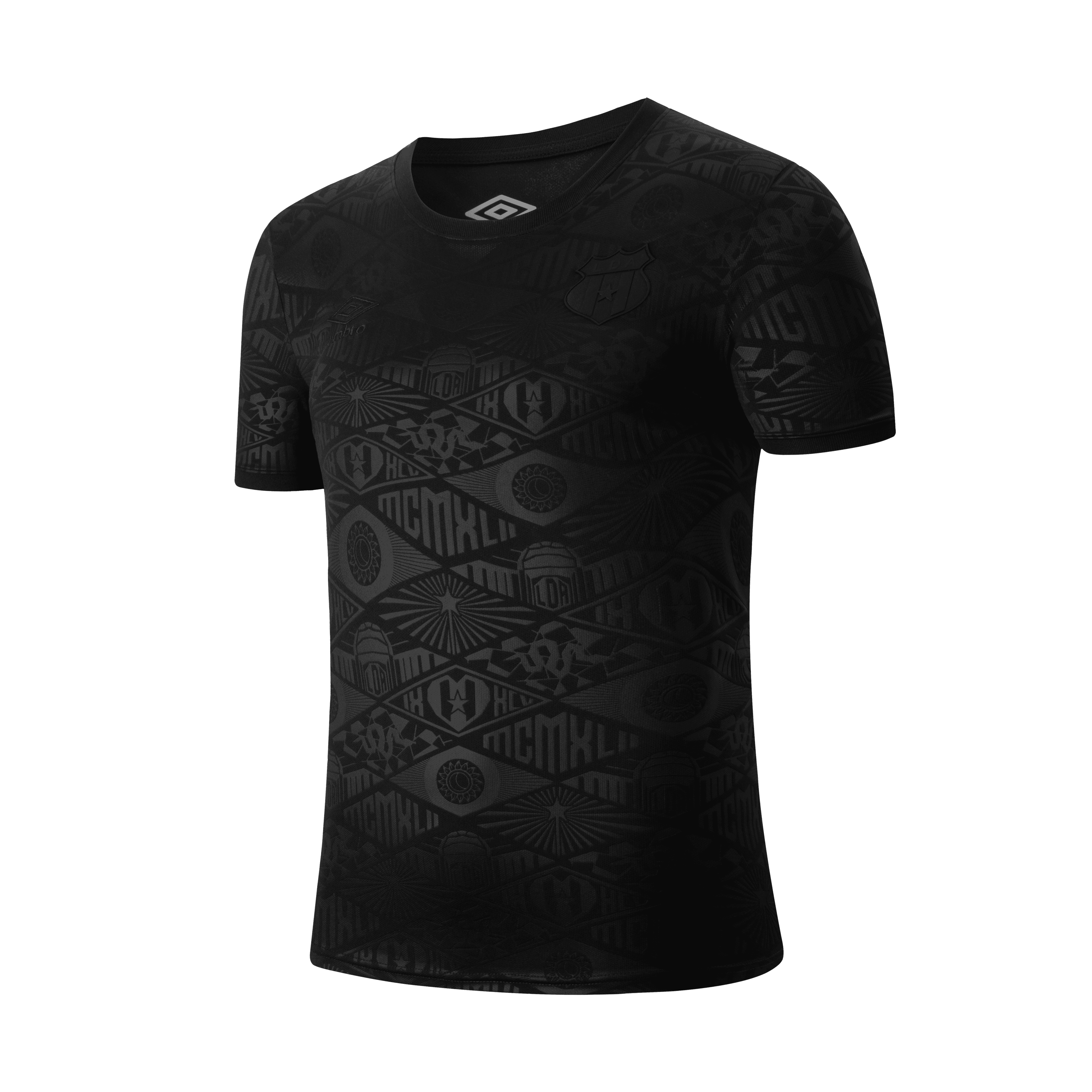 CAMISETA CALENTAMIENTO NEGRA NIÑOS 24